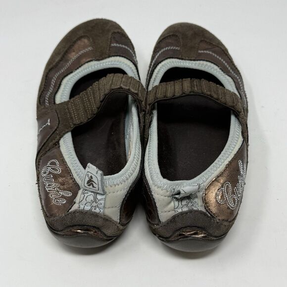 Cushe Mia Remy Mary Janes Shoes Womens 9 Brown Metallic Bronze Slip Ons Flats - Picture 9 of 15